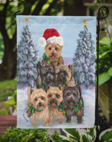 Cairn Terrier Christmas Family Tree Flag Garden Size PPP3051GF