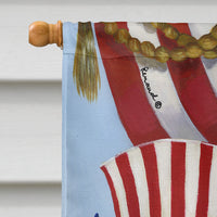 Cavalier Spaniel USA Flag Canvas House Size PPP3069CHF