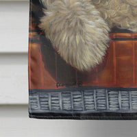 Cocker Spaniel Life is Good Flag Canvas House Size PPP3074CHF