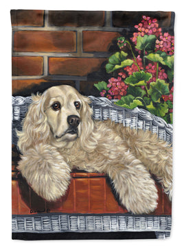 Cocker Spaniel Life is Good Flag Garden Size PPP3074GF
