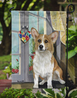 Corgi Suncatcher Flag Garden Size PPP3076GF