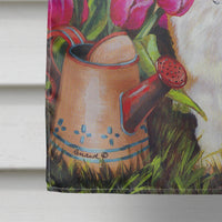 Corgi Sunshine Flag Canvas House Size PPP3077CHF
