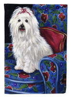 Coton De Tulear Royalty Flag Canvas House Size PPP3079CHF