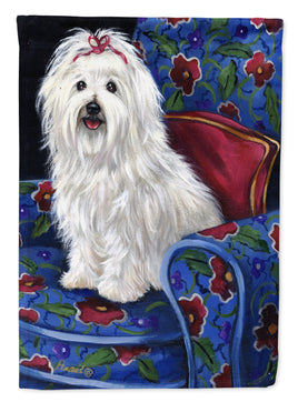 Coton De Tulear Royalty Flag Canvas House Size PPP3079CHF