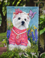 Westie Springtime Flag Garden Size PPP3132GF