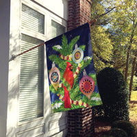 Cardinal's Christmas Dinner Flag Canvas House Size PRS4018CHF