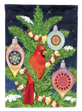 Cardinal's Christmas Dinner Flag Garden Size PRS4018GF