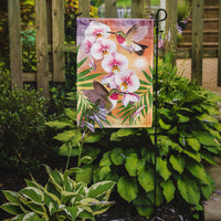Anna's Hummingbirds Phalaenopsis Flag Garden Size PRS4023GF