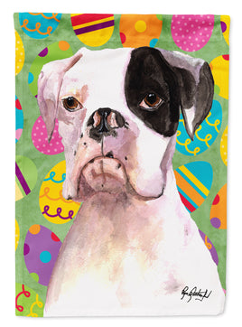 Cooper Eggravaganza Boxer Easter Flag Garden Size RDR3018GF