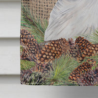 Welsh Springer Spaniel Flag Canvas House Size