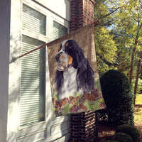 Springer Spaniel Flag Canvas House Size