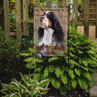 Springer Spaniel Flag Garden Size
