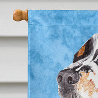 Springer Spaniel Flag Canvas House Size