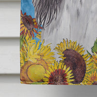 Springer Spaniel Flag Canvas House Size