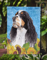 Springer Spaniel Flag Garden Size