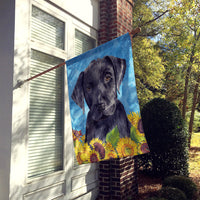 Labrador Flag Canvas House Size