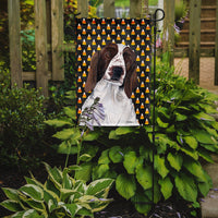Welsh Springer Spaniel Candy Corn Halloween Portrait Flag Garden Size