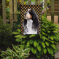 Springer Spaniel Candy Corn Halloween Portrait Flag Garden Size