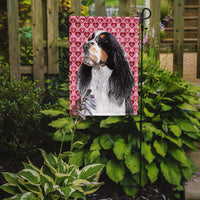 Springer Spaniel Hearts Love Valentine's Day Flag Garden Size
