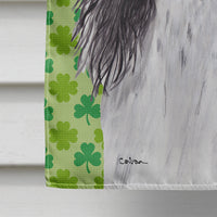 Springer Spaniel St. Patrick's Day Shamrock Portrait Flag Canvas House Size