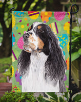 Springer Spaniel Easter Eggtravaganza Flag Garden Size