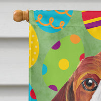 Beagle Easter Eggtravaganza Flag Canvas House Size