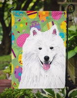 American Eskimo Easter Eggtravaganza Flag Garden Size