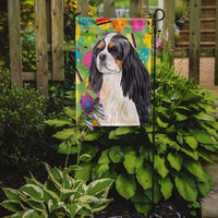 Cavalier Spaniel Easter Eggtravaganza Flag Garden Size
