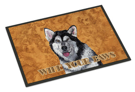 Alaskan Malamute Indoor or Outdoor Mat 18x27 SC9507MAT