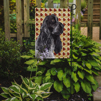 Cocker Spaniel Fall Leaves Flag Garden Size