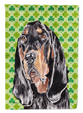 Coonhound St Patrick's Irish Flag Garden Size