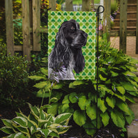 Cocker Spaniel St Patrick's Irish Flag Garden Size