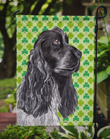 Cocker Spaniel St Patrick's Irish Flag Garden Size