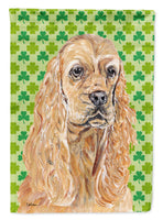 Cocker Spaniel St Patrick's Irish Flag Canvas House Size