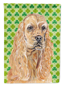 Cocker Spaniel St Patrick's Irish Flag Canvas House Size