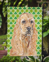 Cocker Spaniel St Patrick's Irish Flag Garden Size