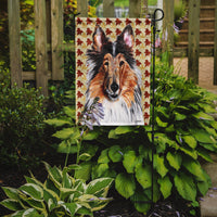 Collie Fall Leaves Flag Garden Size SC9670GF
