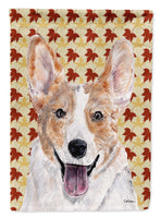 Cardigan Corgi Fall Leaves Flag Garden Size SC9672GF
