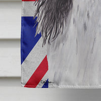 Welsh Springer Spaniel with English Union Jack British Flag Flag Canvas House Size SC9817CHF
