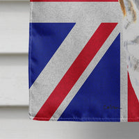 Bulldog English with English Union Jack British Flag Flag Canvas House Size SC9831CHF