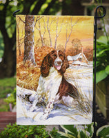 Springer Spaniel by Don Squires Flag Garden Size SDSQ0388GF