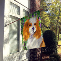 Cavalier Spaniel Flag Canvas House Size