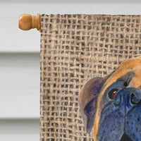 Bullmastiff Flag Canvas House Size