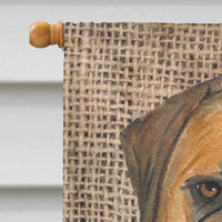 Bullmastiff Flag Canvas House Size