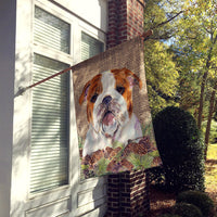 Bulldog English Flag Canvas House Size