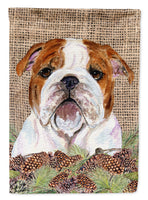 Bulldog English Flag Garden Size