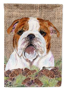 Bulldog English Flag Garden Size