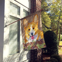 Corgi Flag Canvas House Size