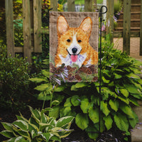 Corgi Flag Garden Size