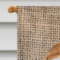 Bulldog English Flag Canvas House Size